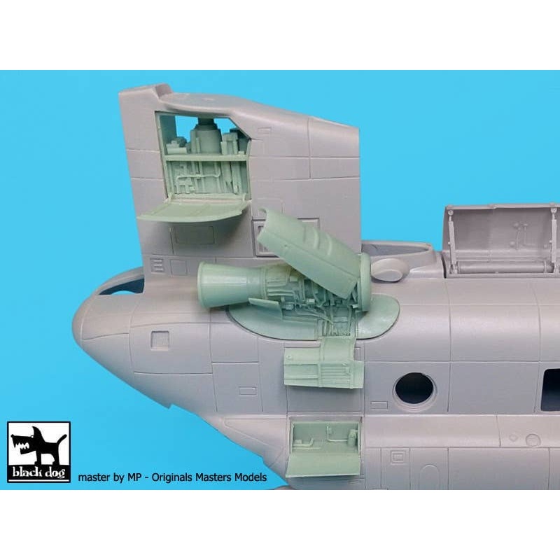 1/72 CH-47 Chinook Engine (for Italeri)