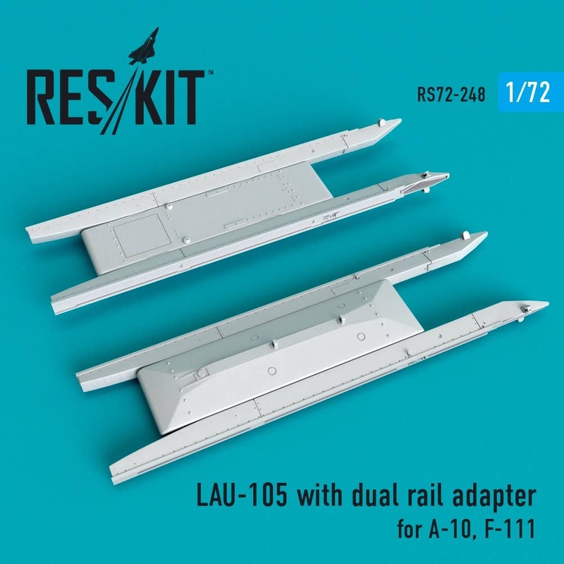 1/72 Lau-105 With Dual Rail Adapter (2 Pcs) A-10, F-111
