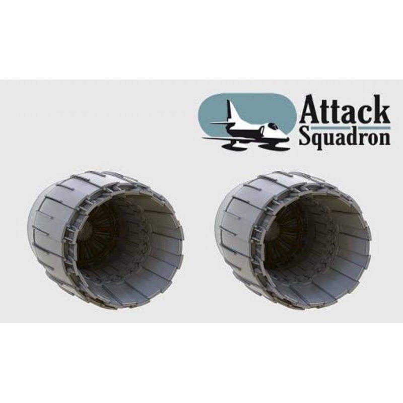 1/72 MiG-29 Engine Nozzles