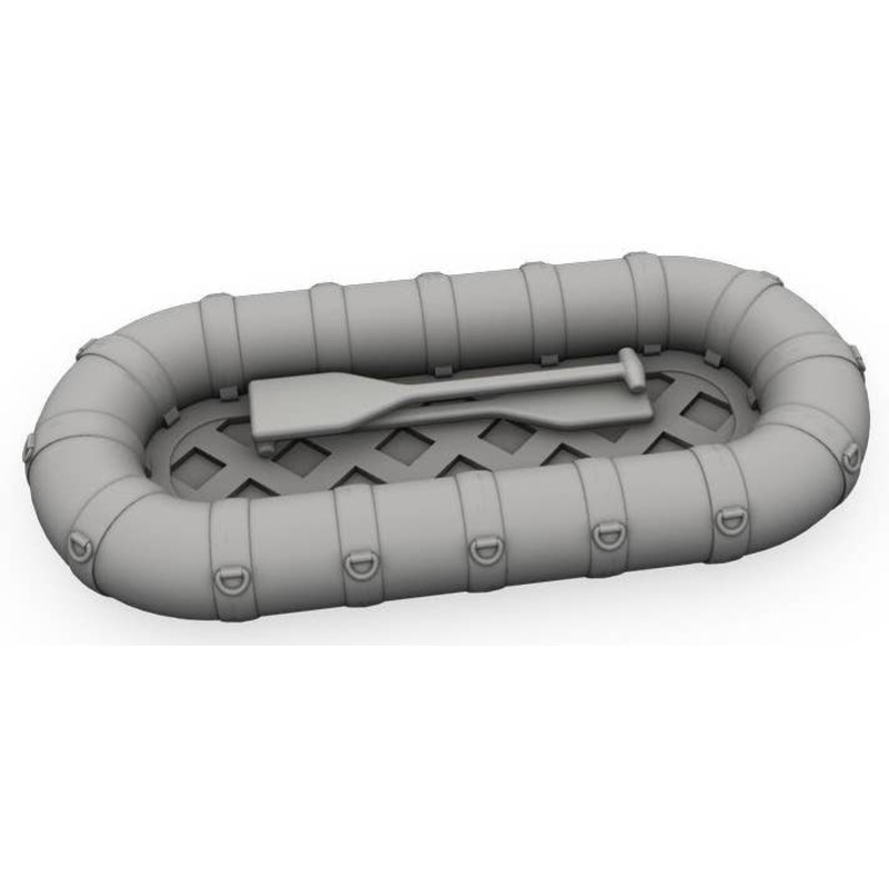 1/72 PT-109 Boat Life Raft (for Revell)