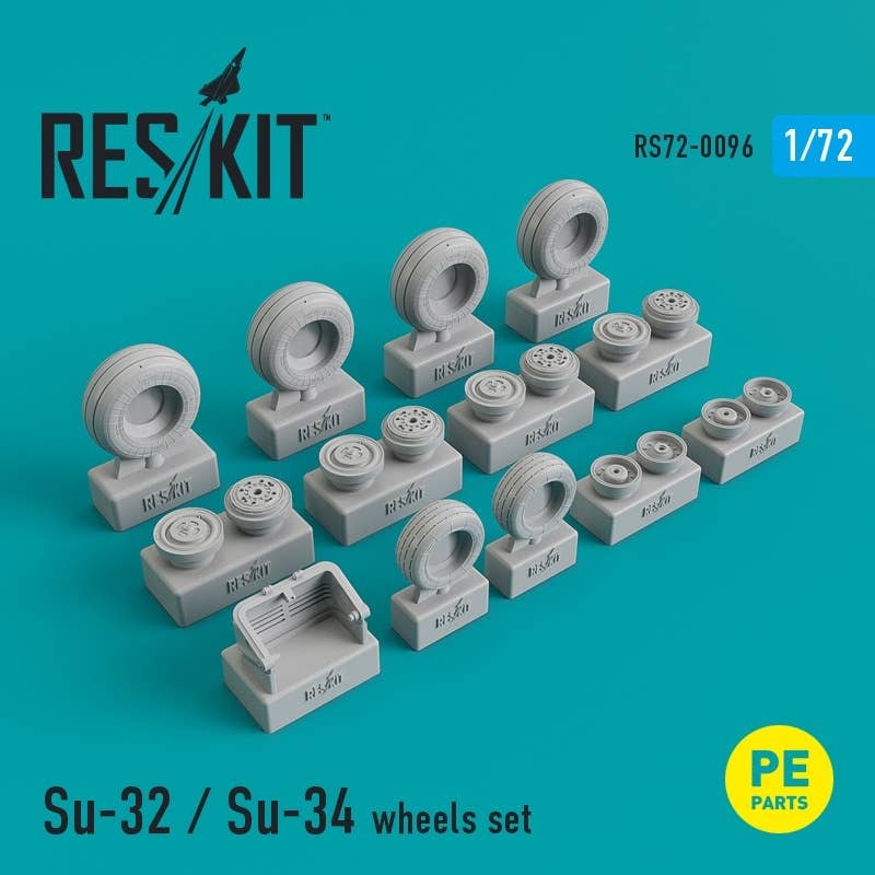1/72 Su-32/Su-34 Wheels Set