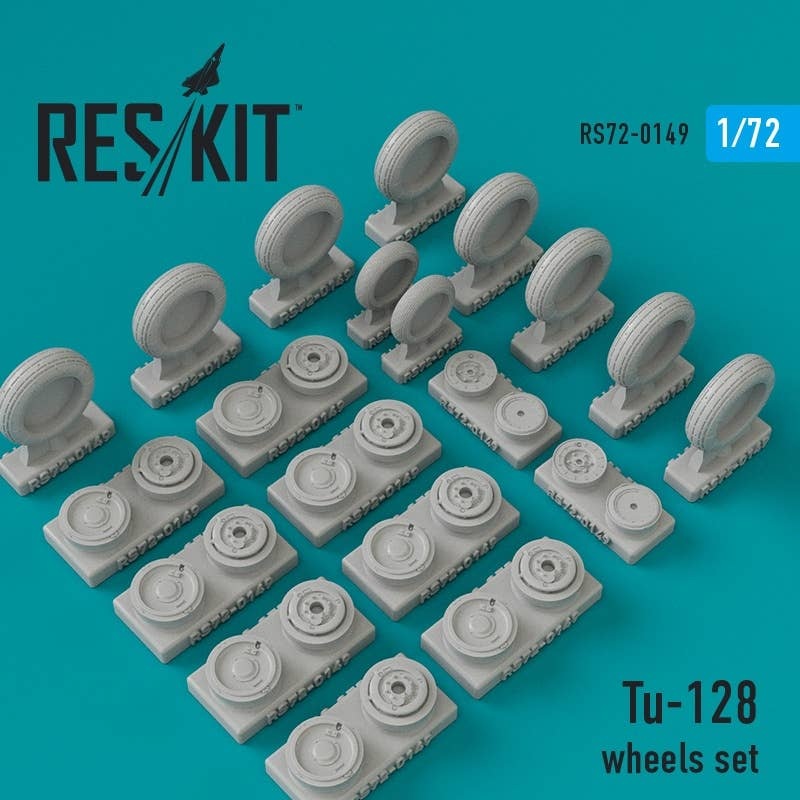 1/72 Tu-128 Wheels Set