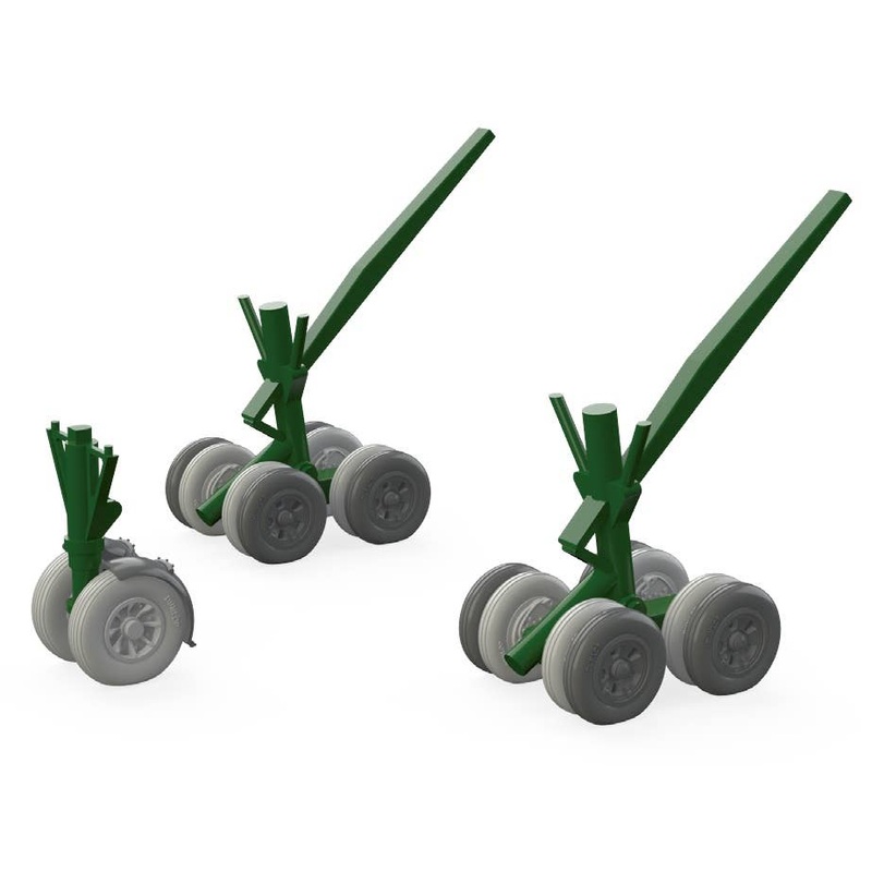 1/72 Victor Wheels (Airfix)