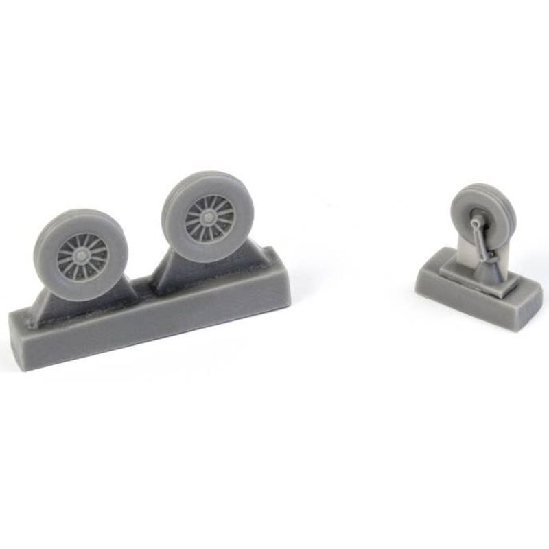 1/72 A-4B/P Skyhawk Mainwheels and Nosewheel (Early with Spoke Type Hubs) (for Airfix)