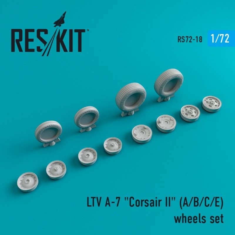 1/72 A-7 "Corsair II" (A/B/C/E) Wheels Set