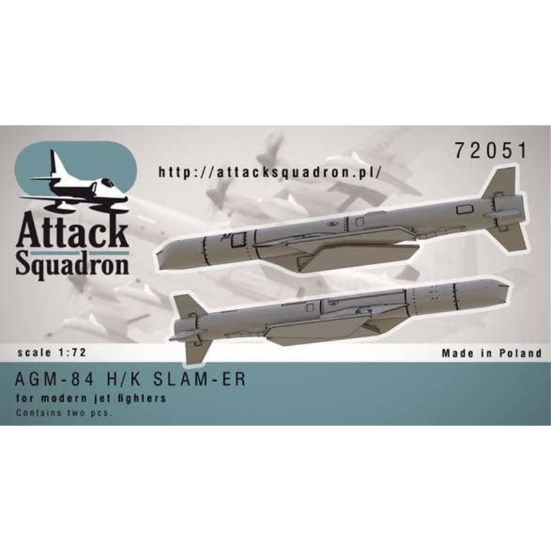 1/72 AGM-84 SLAM-ER (2pcs)