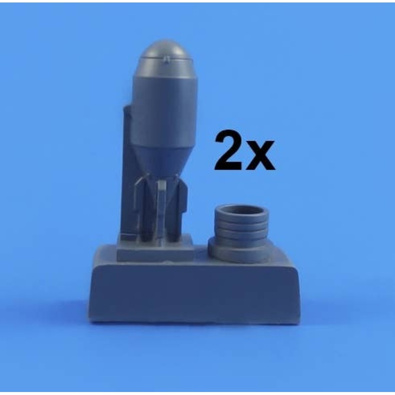 1/72 Antisubmarine Bomb 600lb Mk.IV (Great Britain, WW II) (2pcs)