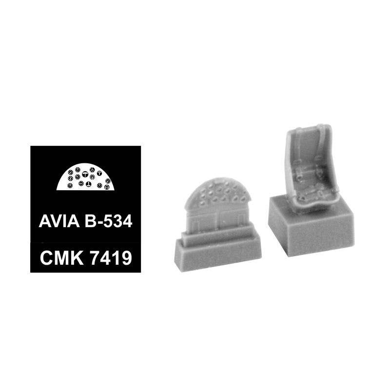 1/72 Avia B-534 Cockpit Set (for Eduard)