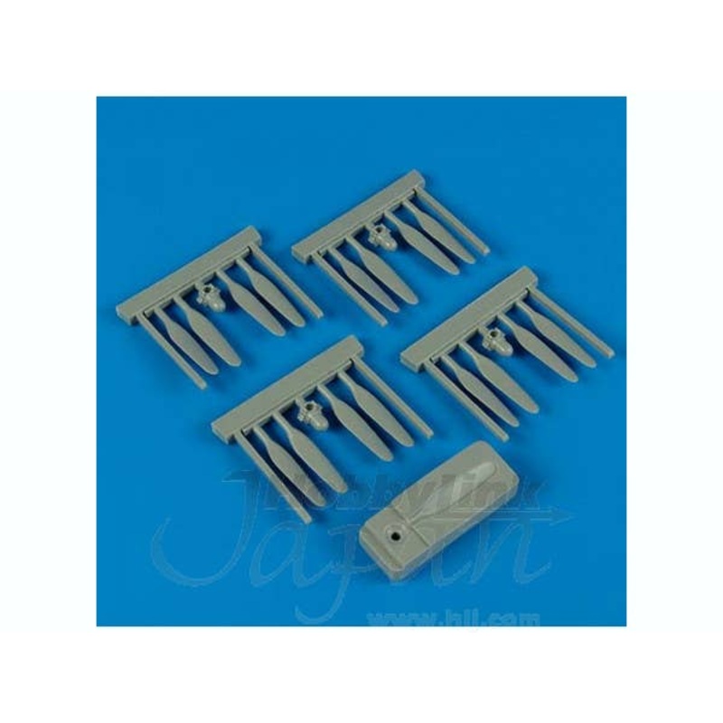 1/72 B-24 Liberator Propellers w/Tool (for Hasegawa)