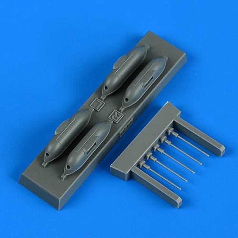 1/72 Bf 109G-6/R6 Cannon Pods (for Tamiya)