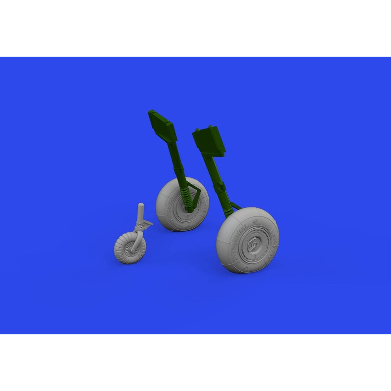1/72 Bf 110E wheels