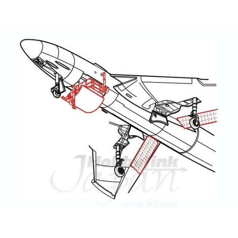 1/72 Hawker Hunter exterior set for Revell