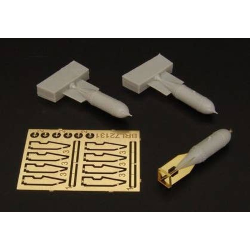 1/72 Japanese 250kg Bomb Photoetched and Resin (2 in Box)