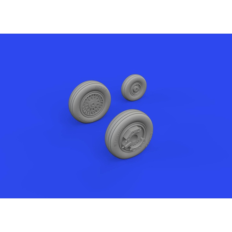 1/72 L-39 wheels PRINT Brassin (for Eduard)