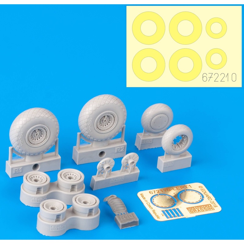 1/72 Liberator Mk.VI Wheels (for Eduard)