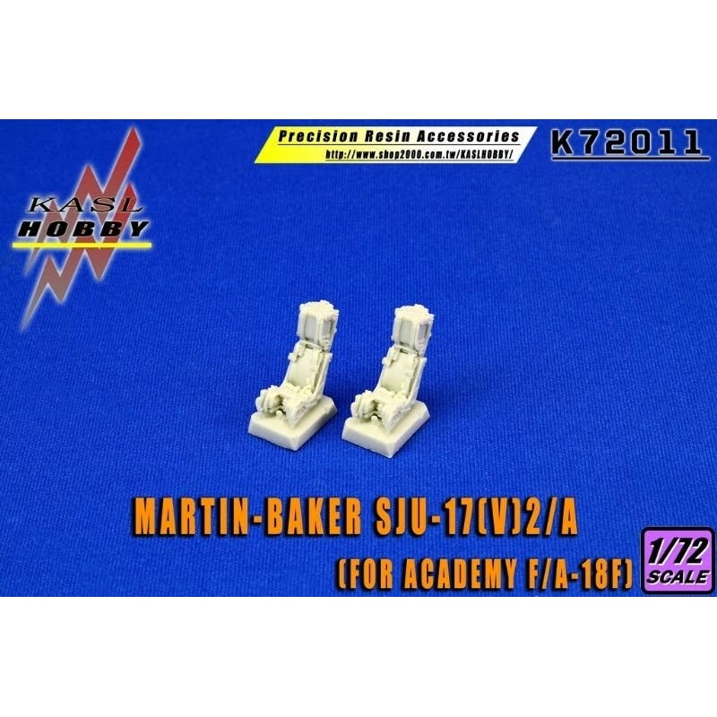 1/72 Martin-Baker SJU-17(V)2/A for F/A-18F (2pcs) (for Academy)