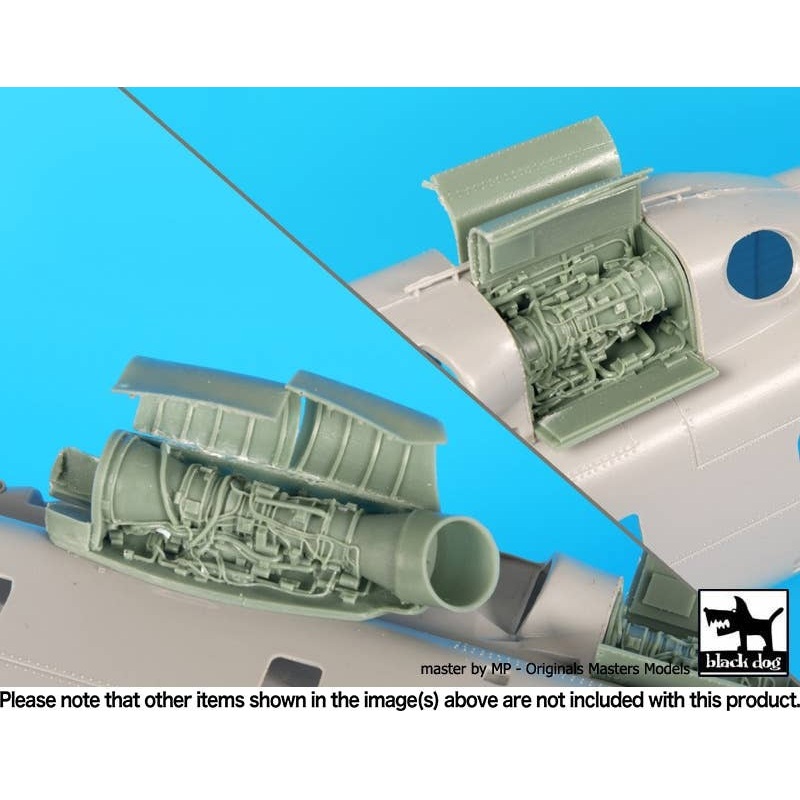 1/72 MH-53E Sea Dragon Engines (for Italeri)
