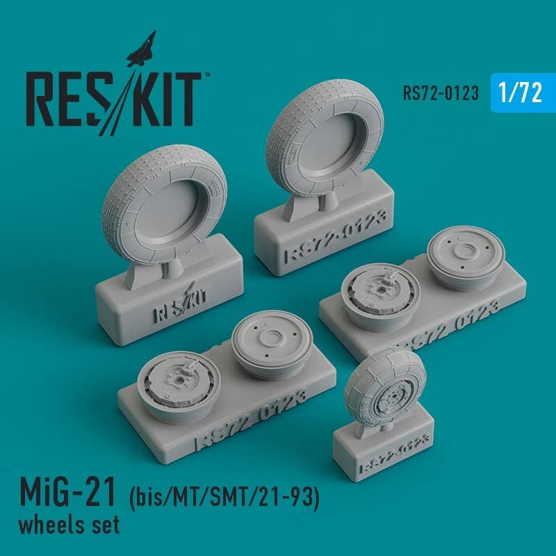 1/72 MiG-21 (bis/MT/SMT/21-93) Wheels Set