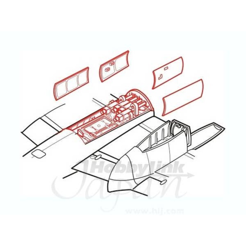 1/72 Mosquito MK.IV armament for Hasegawa