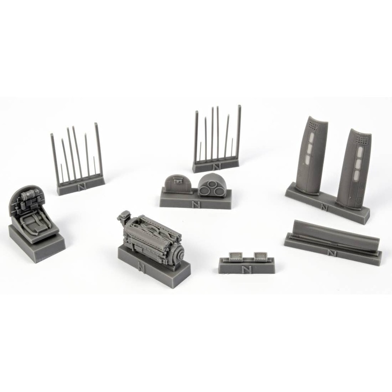 1/72 P-40N Engine Set (for Special Hobby)