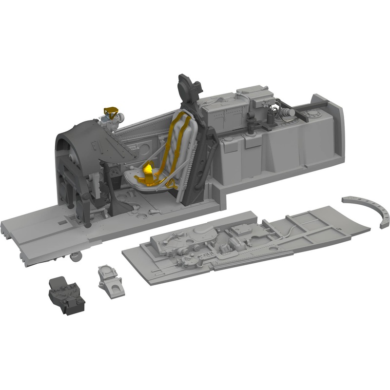 1/72 P-51D-10 cockpit PRINT