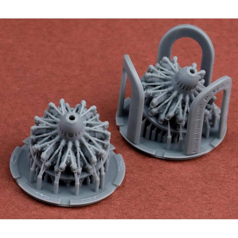 1/72 Piaggio P.XI engine x 2