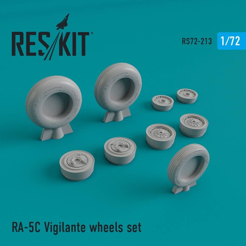 1/72 RA-5C Vigilante Wheels Set