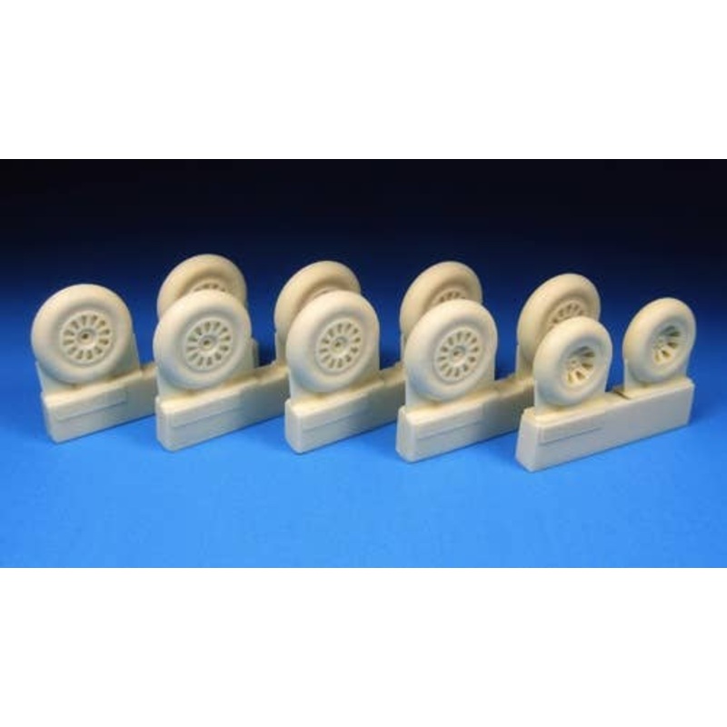 1/72 TU-22 Blinder Main and Nose Wheel Set (for Modelsvit and Esci)