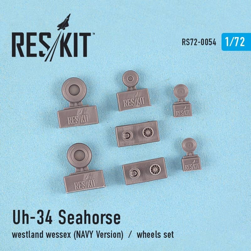 1/72 Uh-34 Seahorse/Westland Wessex (Navy Version) Wheels Set