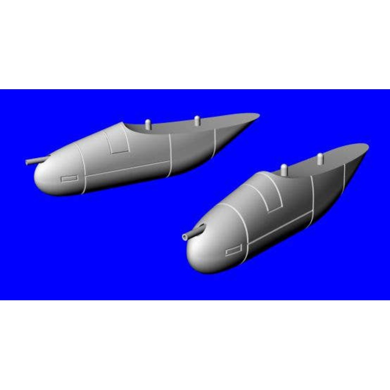 1/72 12.7mm MG pod for MB-326