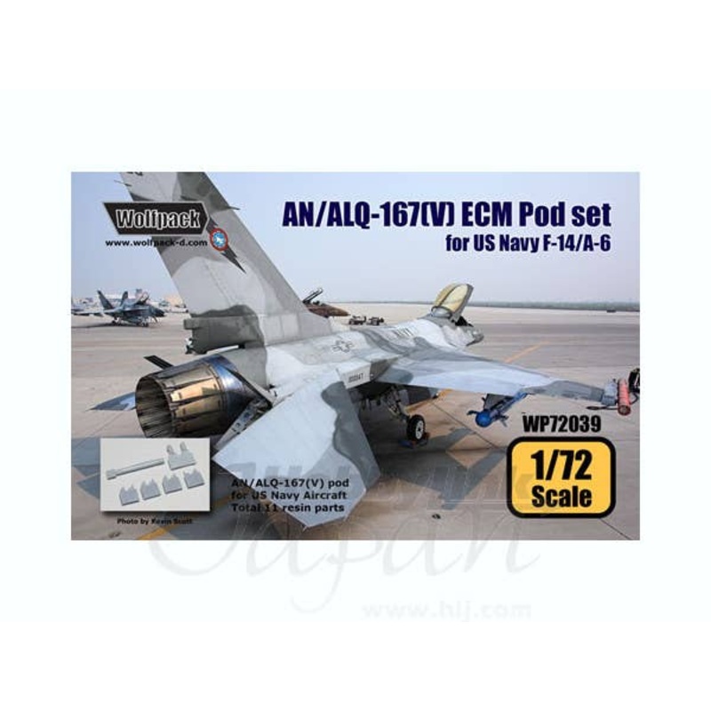 1/72 AN/ALQ-167(V) ECM Pod for US Navy A-6/F-14/F-16 NSAWC