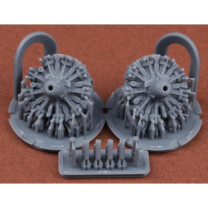 1/72 Bristol Blenheim Mk.I-IV (Mercury) engine set for Airfix kit