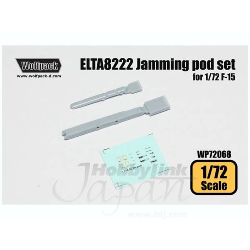 1/72 ELTA 8222 Jamming Pod Set for F-15
