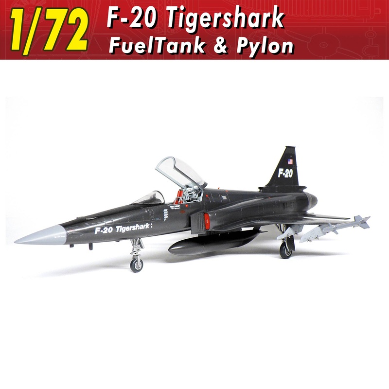 1/72 F-20 Tigershark FuelTank & Pylon