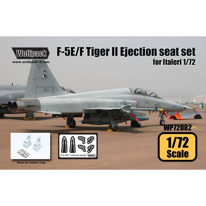 1/72 F-5E/F Tiger II Ejection Seat Set (for Italeri)