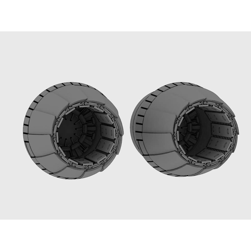 1/72 F/A-18 E/F Super Hornet Engine Nozzles For Revell