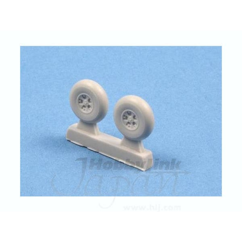 1/72 Hawker Hurricane Mk.I Wheels with 5-Spoked Discs (for Hasegawa/Revell/Airfix)