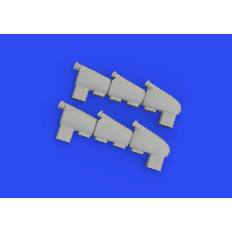 1/72 Hurricane Mk.I Exhaust Stacks Brassin (for ARMA HOBBY)