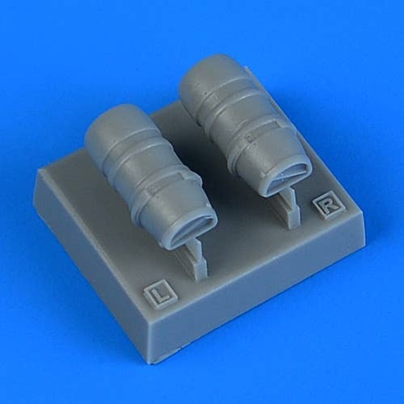 1/72 Macchi Mc.202 Veltro Oil Radiators (for Italeri)
