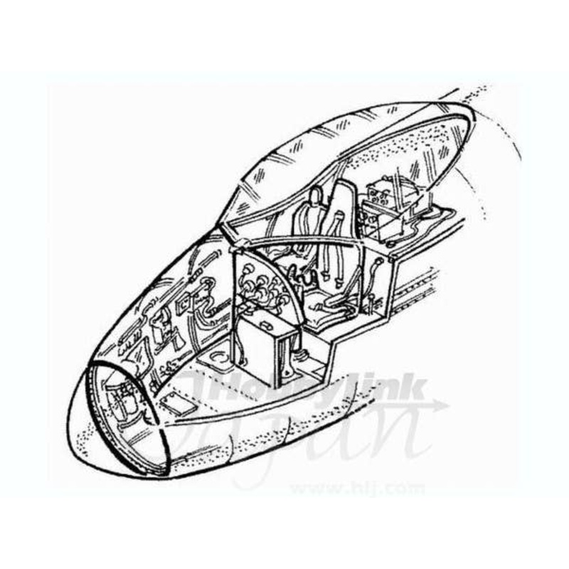 1/72 Mosquito B Mk.IV interior set for Hasegawa