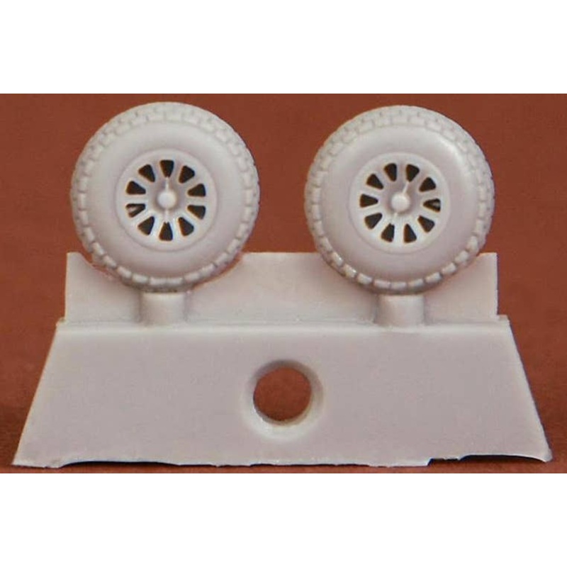 1/72 P-51 Mustang Wheel Set (Block Tread)