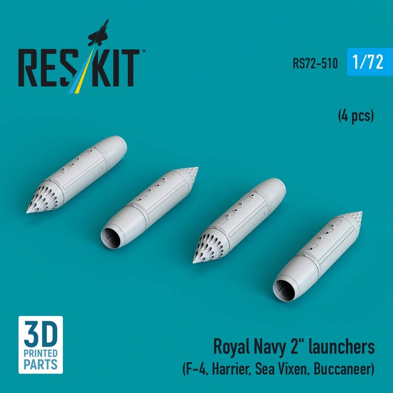 1/72 Royal Navy 2 launchers (4 pcs)