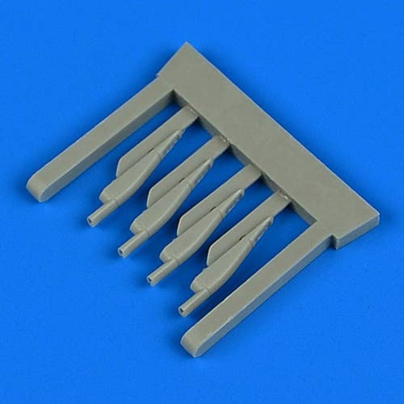 1/72 SAAB J-35 Draken Air Scoops (for Hasegawa)