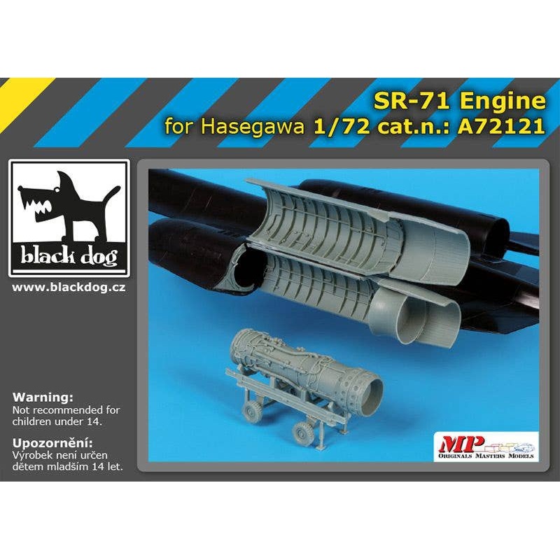 1/72 SR-71 engine
