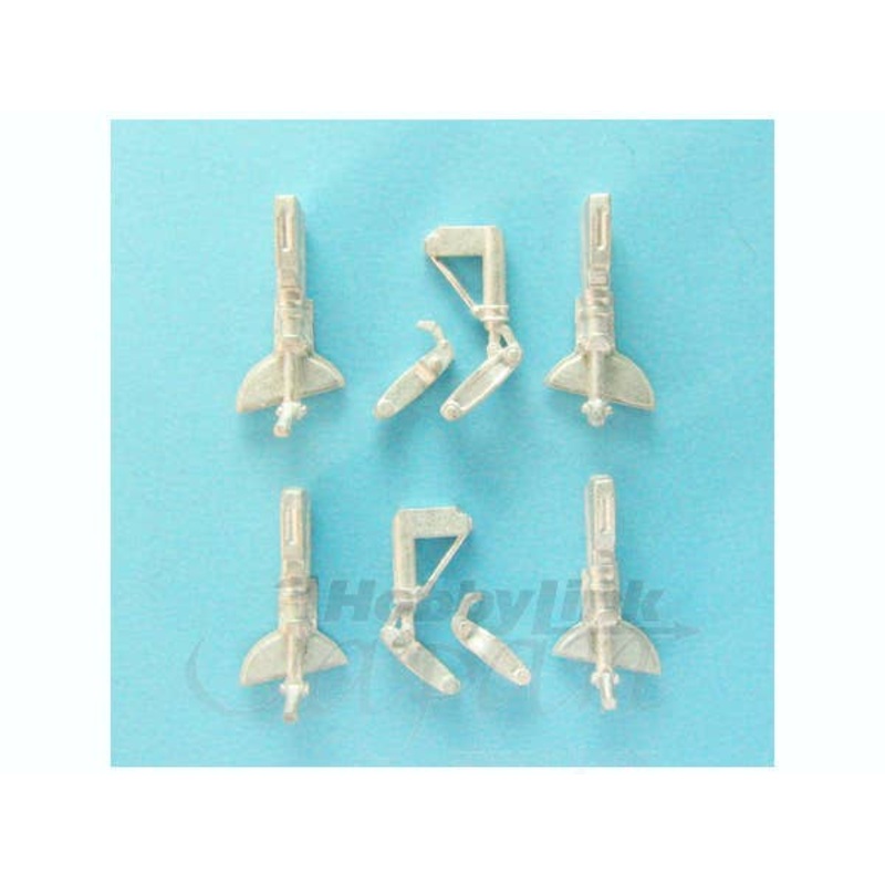 1/72 Vampire/Sea Vampire Landing Gear (Cyber Hobby)