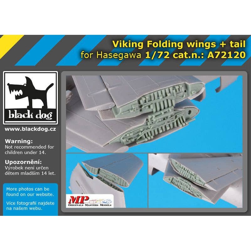 1/72 Viking folding wings + tail