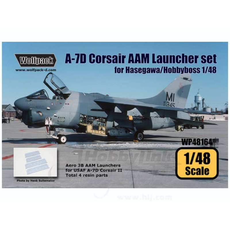 1/48 A-7D Corsair II AAM Launcher Set (for Hasegawa)