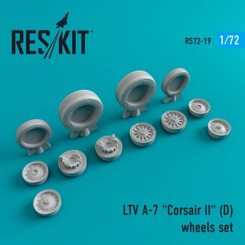 1/72 A-7 "Corsair II" (D) Wheels Set