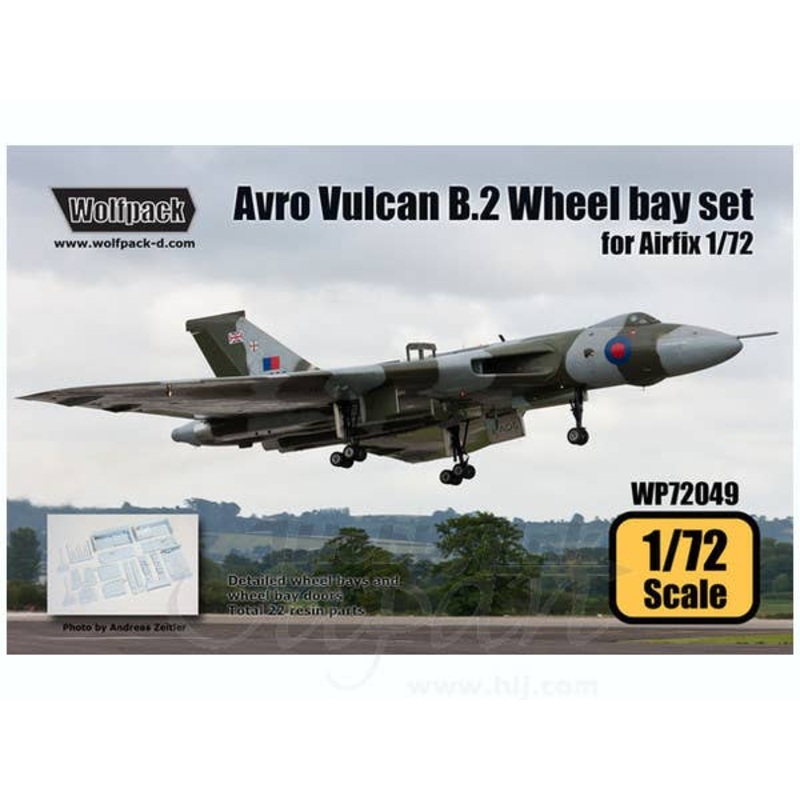 1/72 Avro Vulcan B.Mk.2 Wheel Bay Set (for Airfix)