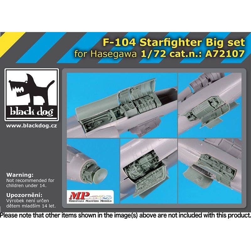 1/72 F-104 Starfighter big set